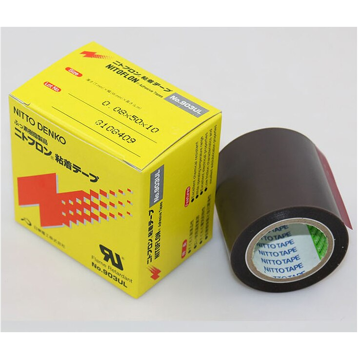 เทปล่อนทนความร้อน Nitto NO.903UL ขนาด 0.08x50x10 ทนอุณหภมิสูง