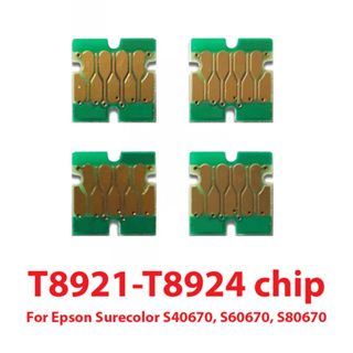 T8921-T8924 ตลับหมึกชิปสำหรับ Epson SureColor S40670, S60670, S80670