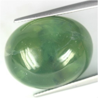 #พลอยหลังเบี้ยพรีไนท์ (Prehnite) นน35.61กะรัต