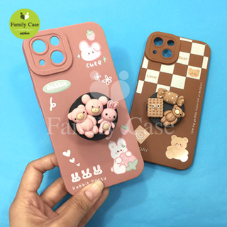 เคส F9/A93Reno4/Reno5/Reno6z/Reno7z เคสมือถือนิ่ม TPU กันเลนส์กล้องนูนลายการ์ตูน ฟรี Griptok ติดอะไหล่นูน