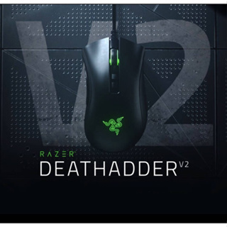 Razer DeathAdder V2 Gaming Mouse: 20K DPI Optical - Classic Black