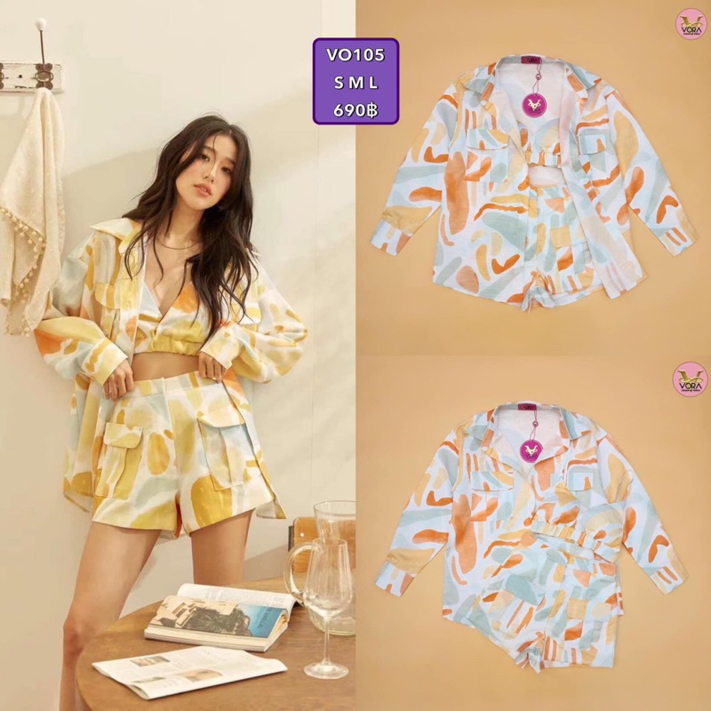 เซต3ชิ้นป้ายvoraไซส์s