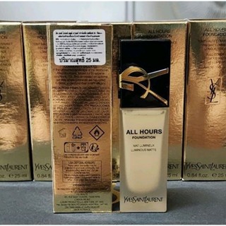 YSL all hours foundation  full cover luminous  matte All day long wear SPF30 PA+++ ขนาด 25ml