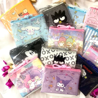 กระเป๋าเหรียญ ลายน่ารัก 💗 กระเป๋าซิป ใส่เหรียญ ใส่บัตร พวงกุญแจ kawaii ราคาถูก