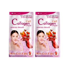 Vida Collagen C&amp;E 2 Sachets(วีด้า คอลลาเจน ซีแอนด์อี 2 ซอง)