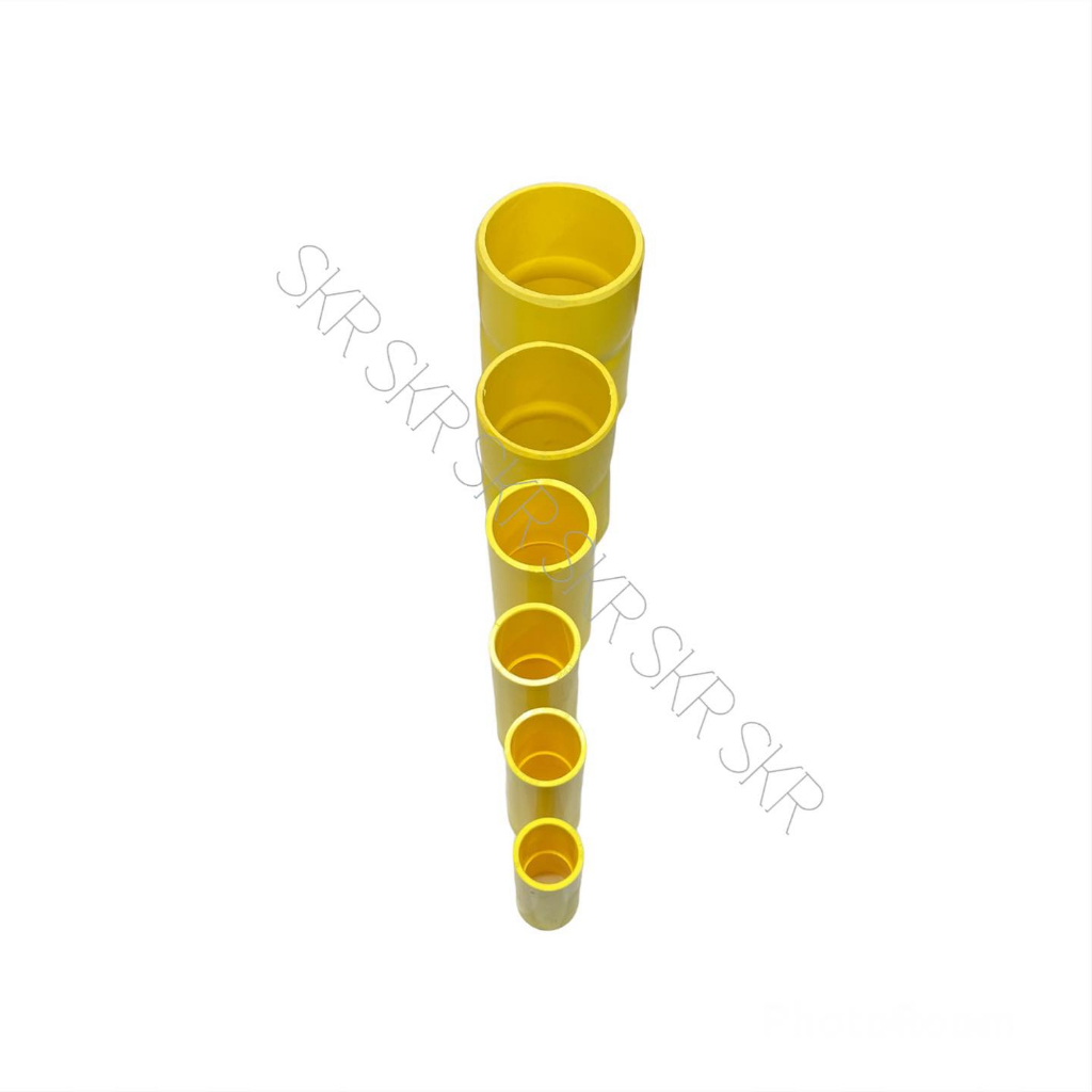 NANO ข้อต่อตรง เหลือง (หุน) 2นิ้ว ( 2