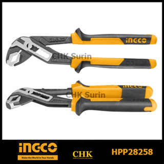 INGCO คีมคอม้า ขนาด 10”/250mm INGCO คีมคอม้า 10 นิ้ว รุ่น HPP28258 ( Water Pump Plier ) คีมคอเลื่อน