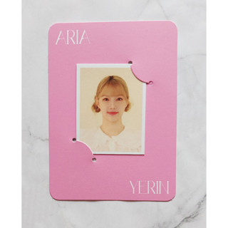 การ์ด ID Photo เยริน ของแท้ จาก CD อัลบั้ม YERIN - ARIA Album เวอร์ Day Album พร้อมส่ง Card Kpop GFRIEND