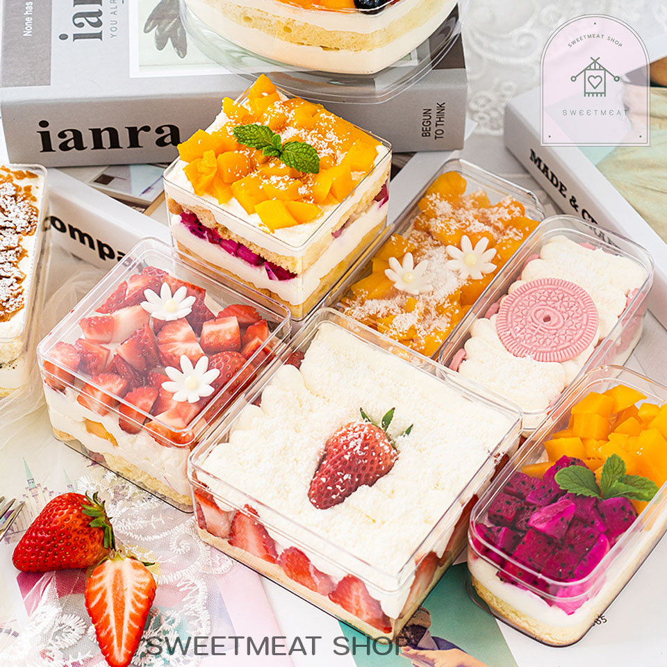 กล่องขนม มูสเค้ก เค้ก cakebox บานอฟฟี่