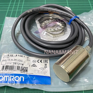 E2E-X10E1-Z หัว30MM ระยะจับ10MM NPN-NO ไฟ 12 to 24VDC 3สาย Proximity Sensors