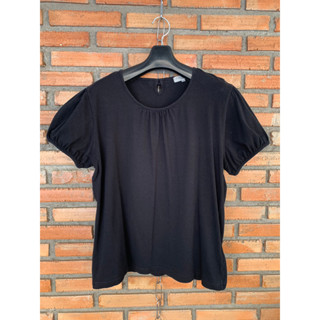เสื้อยืดแขนตุ๊กตา สีดำ Theoria Size 3L อก 42” เอว 38” ยาว 24”