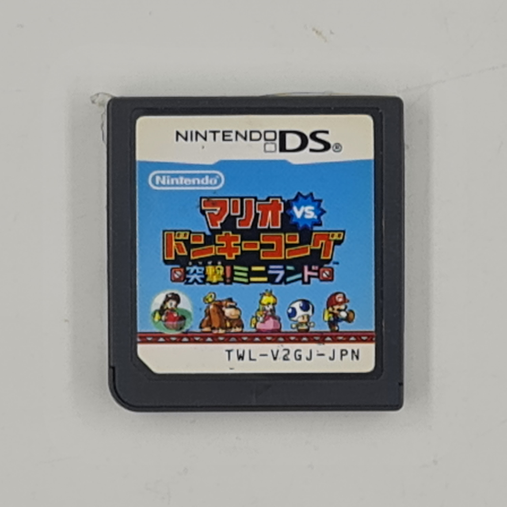 [00003] Mario vs. Donkey Kong : Totsugeki! Mini-Land (JP)(DS)(USED) แผ่นเกมแท้ มือสอง !!