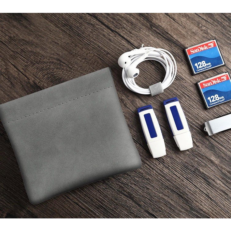 BUBM  งานเกรดA กระเป๋าเก็บหูฟัง เนื้อหนา มี 2 ขนาด = ขนาด S และ M - รูปที่ 3