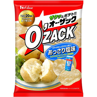 House Foods OZack Light Salt มันฝรั่งทอดกรอบ 55 กรัม X 12 ถุง ส่งตรงจากญี่ปุ่น