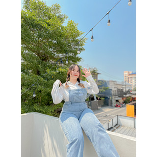 เอี๊ยมยีนส์กางเกงขายาวสาวอวบ B-Bear Overall 2xl-5xl โค้ด 𝟔𝟗𝟗𝐁𝐏𝐒𝐎𝐃 ลด 20% เมื่อช็อปขั้นต่ำ 699 บาท ลดสูงสุด 300 บาท