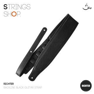 สายสะพาย Richter Backline Black Guitar Strap (1647)