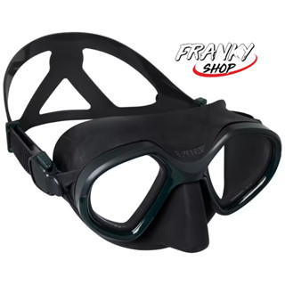 หน้ากากดำน้ำยิงปลาแบบเลนส์คู่ หน้ากากดำ Dual Lens Snorkeling Diving mask small