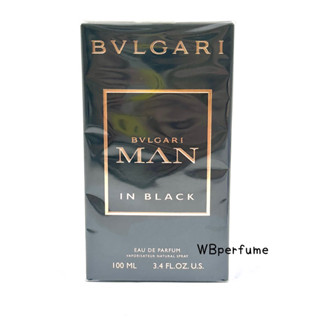 น้ำหอม BVL man in black men edp 100ml กล่องซีล