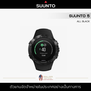 Suunto 5 G1 ZH All Black นาฬิกา สมาร์ทวอทช์ นาฬิกาอัจฉริยะ ออกกำลังกาย มี GPS หน้าจอ 28 มม.