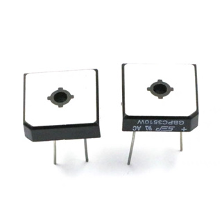 Diode Bridge ไดโอดบริด 4 ขาทรงสี่เหลี่ยมขาลวดรุ่น GBPC3510 :35A-1000V~GBPC10/50A-1000V มีสินค้าพร้อมส่งในไทย