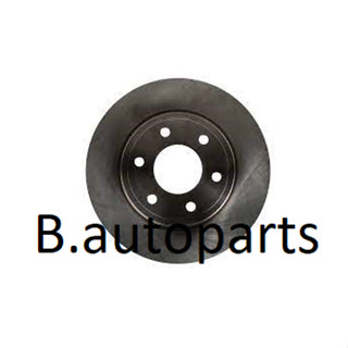 จานเบรคหน้า NISSAN NAVARA 2WD 4X2 D40 5สปีด 2.5 2005-2012 RUNSTOP /คู่