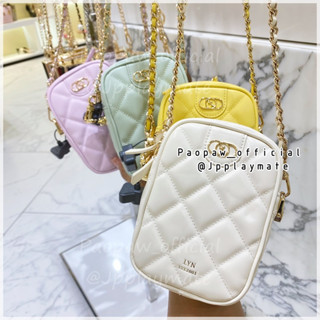 LYN กระเป๋าสะพายข้าง รุ่น  Glory Micro Crossbody  :  LL23CBF103  แท้จากชอป พร้อมอุปกรณ์