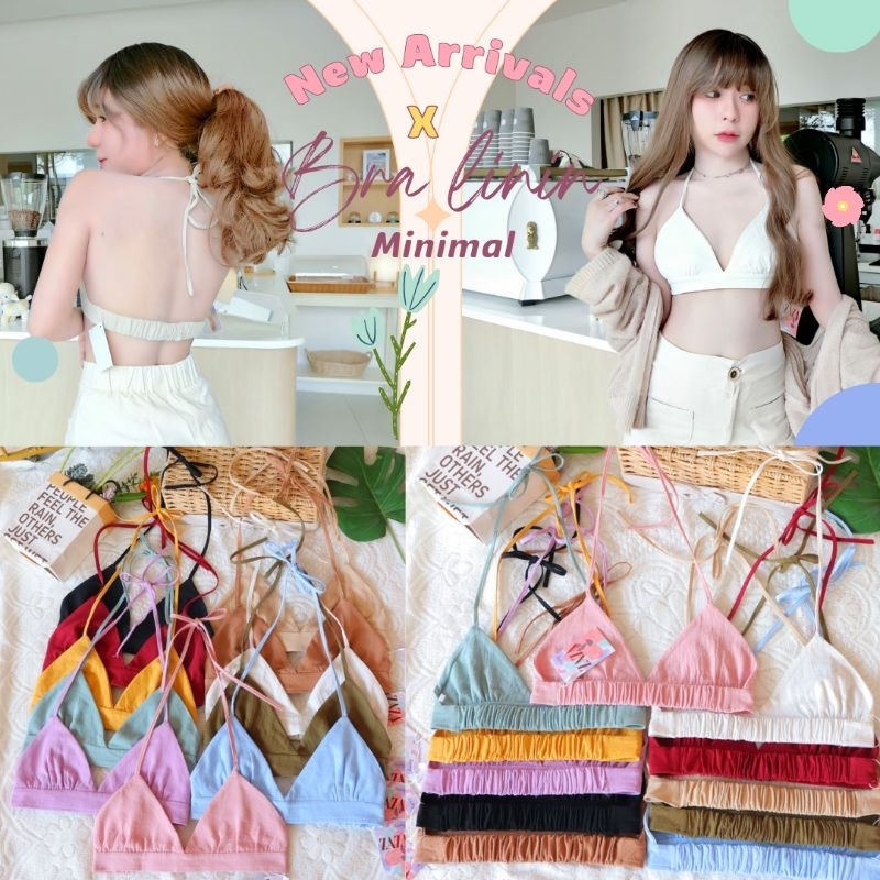 69.-⚡️บราลินิน #มินิมอลสุดๆ สายผูกคอ