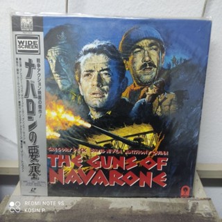 แผ่น เลเซอร์ดิสก์ เรื่อง The Guns of Navarone ปี 1961 แผ่นสวย สภาพสะสม Laserdisc สินค้าดี ไม่มีย้อมแมว