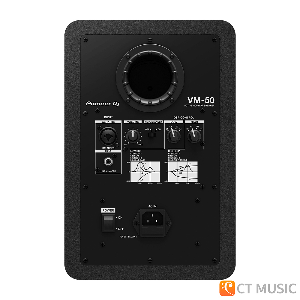 [ใส่โค้ดลด 1000บ.] Pioneer DJ VM-50 ลำโพงมอนิเตอร์