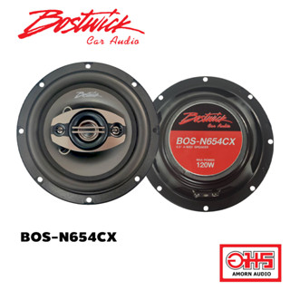 BOSTWICK BOS-N654CX / BOS-654NX ลำโพงแกนร่วมติดรถยนต์ ขนาด 6.5 นิ้ว