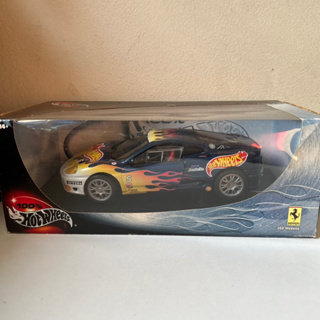 รถเหล็ก รถฮอทวีล คันใหญ่ Hot Wheels Ferrari 360 Modena Diecast Car 1:18 Scale  Mattel