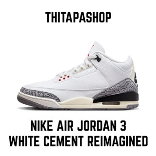 NIKE AIR JORDAN 3 WHITE CEMENT REIMAGINED