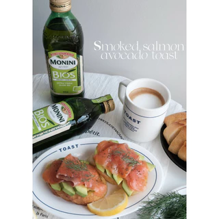 โมนีนี่ น้ำมันมะกอก ออร์แกนิค บริสุทธิ์ 500 มล. Monini BIOS Organic Farming Extra Virgin Olive Oil 500 ml.