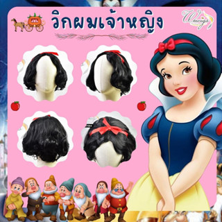 วิกผมเจ้าหญิงดิสนีย์ แบบยางยืด ขนาดฟรีไซซ์ ผู้ใหญ่ใส่ได้ เด็กใส่ดี แต่งเติมสีสรรเจ้าหญิงในวันปาร์ตี้ งานเลี้ยง AT