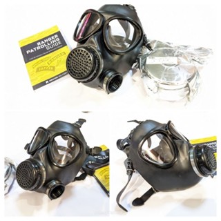 หน้ากากกันแก๊ส Gas Mask พร้อมกรอง