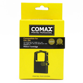 ผ้าหมึก ตลับผ้าหมึกเทียบเท่า รุ่น Comax okl 390 ใช้สำหรับเครื่องพิมพ์ดอตแมทริกซ์ [S24]