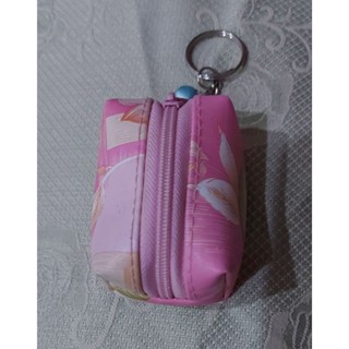กระเป๋าใส่เหรียญ สีชมพู พร้อมส่ง
