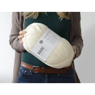 Rico Basic Super Big Aran ไหมถักขนาดใหญ่ 400g.