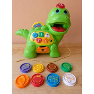 Vtech Chomp &amp; Count Dino ไดโนเสาร์หยอดเหรียญ 🚩มือสอง