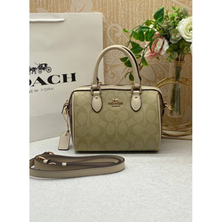 CH160 Coach  Mini Rowan Satchel In Blocked