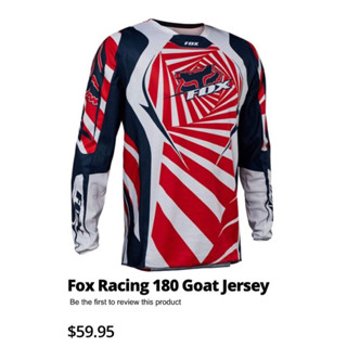 ของแท้พร้อมส่งเสื้อโมโตครอส Fox รุ่น 180Goat Jersey ของเเท้เมดอินเวียดนาม