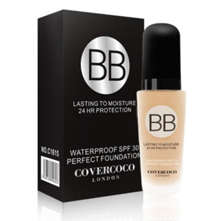 COVERCOCO BB Cream Liquid Foundation ให้ความชุ่มชื้นคอนซีลเลอร์ปรับสีผิวให้กระจ่างใส