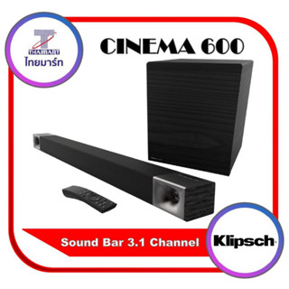 KLIPSCH CiNEMA 600 Sound Bar 3.1 SYSTEM &gt;&gt;ของแท้รับประกันศูนย์ SoundRepublic 1 ปี&lt;&lt;