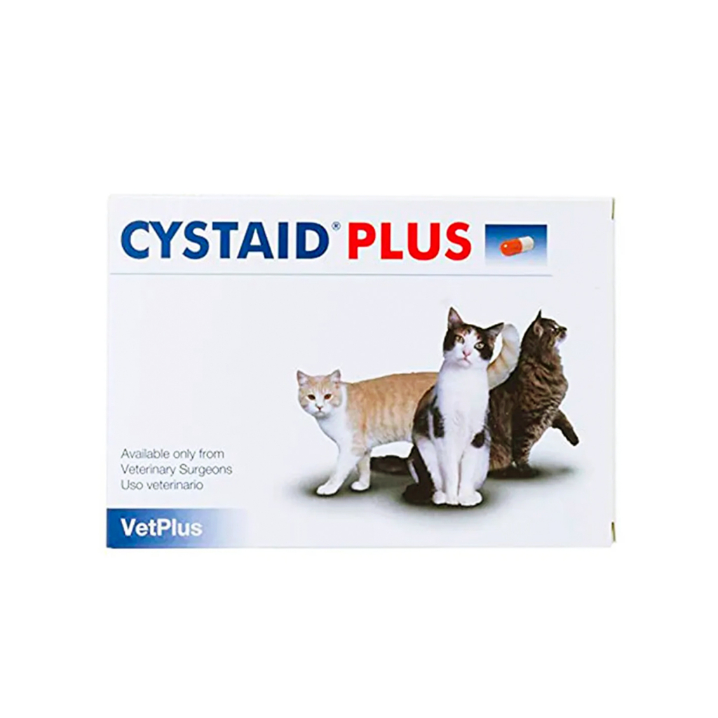 Cystaid Plus 🔥 Exp.1/12/2025 ของแท้ฉลากไทย ซิสเตท พลัส VetPlus อาหารเสริมโปรตีน แมว นิ่ว ฉี่ไม่ออก ฉ