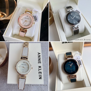 👑Fashionbrand100%👑 AK/2512 Dress Watch Pearl watch นาฬิกาข้อมือ สีขาวมุก