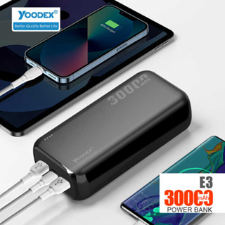 Powerbank Yoodex E13 ของแท้100% 30000mah แท่นชาร์จ พาวเวอร์แบงค์ ชาร์จเร็ว Fast Charge Quick Charge แบตสำรอง E13