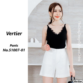 Vertier กางเกงขาสั้น No.51007 ผ้า Spandex ขาสั้นทรงเอวกึ่งกลาง