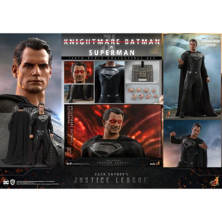 HOT TOYS Superman Snyders Justice League Black Suit TMS038 โมเดลซุปเปอร์แมนชุดสีดำ ภาคจัสติคลีก สวยใหม่ของแท้