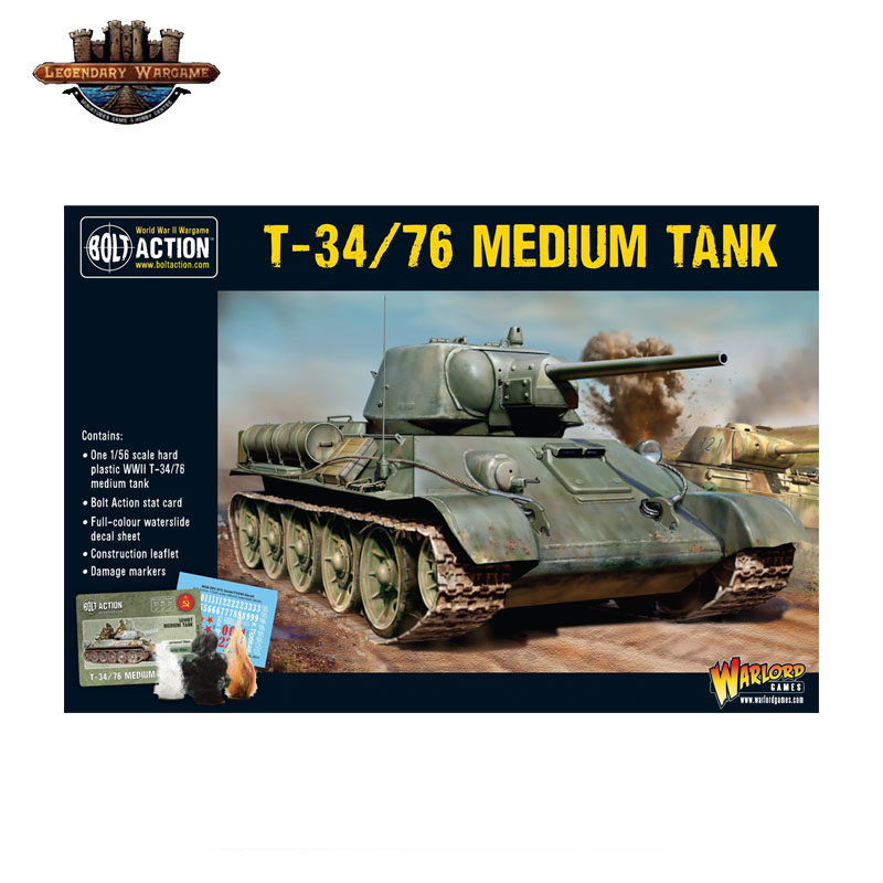 [พร้อมส่ง] WARLORD GAMES: BOLT ACTION: T-34/76 Medium Tank โมเดล