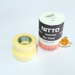 เทปนิตโต้ Nitto Masking Tape ( 18 mm*18m) (ยกตั้ง 110 บาท)